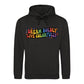 Dream Boldly Live Colourfully Pride Month Unisex Hoodie