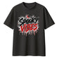 Dripping blood spooky vibes Halloween Oversized T-Shirt