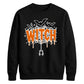 Dripping web witch bats print Halloween Unisex Sweatshirt