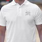 Customised Mens Polo Shirt, Golf Embroidery Polo Tee Shirt, Personalised Initials Monogrammed Matching Tshirt, Golfer Lover Gift for Husband