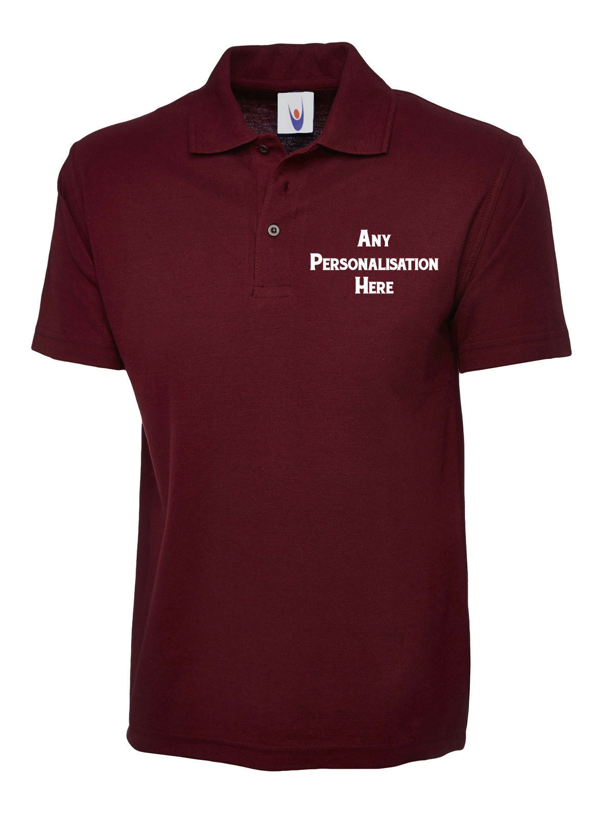 Custom Embroidered Men Polo Tshirt, Personalised Text/Design Shirt, Digitized Company Logo Monogrammed Polo Tee, Special Gift for Golf Lover