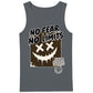 Edgy Urban No Fear No Limits Streetwear Men Tank Top