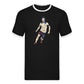 England No4 Midfield Star Illustration Football Ringer T-Shirt