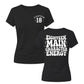 18th Birthday Ladies T-shirt Eighteen Main Character Energy