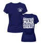 18th Birthday Ladies T-shirt Eighteen Main Character Energy