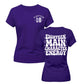 18th Birthday Ladies T-shirt Eighteen Main Character Energy