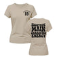 18th Birthday Ladies T-shirt Eighteen Main Character Energy