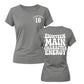 18th Birthday Ladies T-shirt Eighteen Main Character Energy