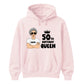 Elegant Birthday Queen Personalised Happy Birthday hoodie
