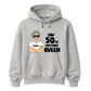 Elegant Birthday Queen Personalised Happy Birthday hoodie