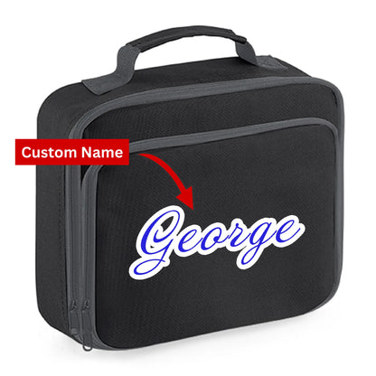 Kids Lunch Bag with Custom Name Insulated Lunch Bag Cooler Box