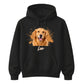 Elegant Paint Splash Customised Pet Photo Unisex Hoodie