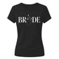 Elegant Ring Finger Graphic Engagement Bride Ladies T-Shirt