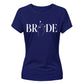 Elegant Ring Finger Graphic Engagement Bride Ladies T-Shirt