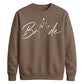 Elegant Script Ring Finger Graphic Bride Unisex Sweatshirt