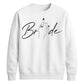 Elegant Script Ring Finger Graphic Bride Unisex Sweatshirt
