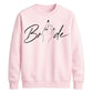 Elegant Script Ring Finger Graphic Bride Unisex Sweatshirt