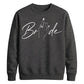 Elegant Script Ring Finger Graphic Bride Unisex Sweatshirt