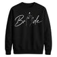 Elegant Script Ring Finger Graphic Bride Unisex Sweatshirt