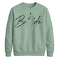 Elegant Script Ring Finger Graphic Bride Unisex Sweatshirt