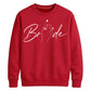 Elegant Script Ring Finger Graphic Bride Unisex Sweatshirt