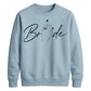 Elegant Script Ring Finger Graphic Bride Unisex Sweatshirt
