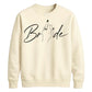 Elegant Script Ring Finger Graphic Bride Unisex Sweatshirt