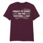 Embrace The Journey Find Inner Light Graphic Unisex T-Shirt