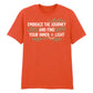 Embrace The Journey Find Inner Light Graphic Unisex T-Shirt