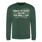 Embrace The Journey Find Inner Light Unisex Sweatshirt