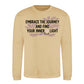 Embrace The Journey Find Inner Light Unisex Sweatshirt