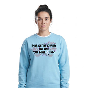 Embrace The Journey Find Inner Light Unisex Sweatshirt