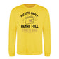 Empty Pockets Full Heart Bold Printed Father Sweatshirt