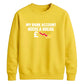 Empty wallet finance humour Funny Memes Unisex Sweatshirt