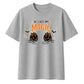 Enchanting crystal ball skeleton Halloween Oversized T-Shirt
