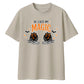 Enchanting crystal ball skeleton Halloween Oversized T-Shirt