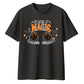 Enchanting crystal ball skeleton Halloween Oversized T-Shirt