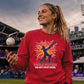 England Cricket Queens Women Cricket Sweatshirt - ICC T20 World Cup
