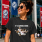 England Football It's Coming Home Graphic Unisex T-Shirt
