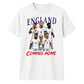 England Football Team World Cup Its Coming Home Unisex T-Shirt