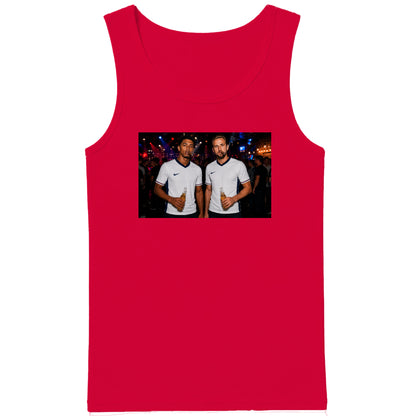 England Footballers Party Club Scene Ladies Tank Top