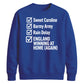 England Home Again Checklist Women Cricket Sweatshirt 2026