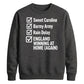 England Home Again Checklist Women Cricket Sweatshirt 2026
