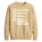 England Home Again Checklist Women Cricket Sweatshirt 2026
