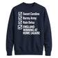 England Home Again Checklist Women Cricket Sweatshirt 2026