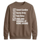 England Home Again Checklist Women Cricket Sweatshirt 2026