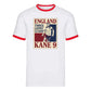 England Kane 9 Three Lions Leader Football Ringer T-Shirt