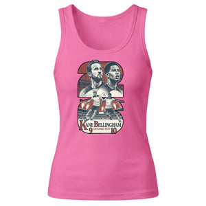 England Kane Bellingham Dynamic Duo Graphic Ladies Tank Top