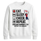 England Women Cheer Squad Women Cricket Sweatshirt - ICC T20 World Cup