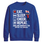 England Women Cheer Squad Women Cricket Sweatshirt - ICC T20 World Cup